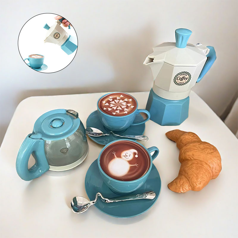 Kids Outdoor Bbq - 4/11PCS retend Play Simulation Coffee Set