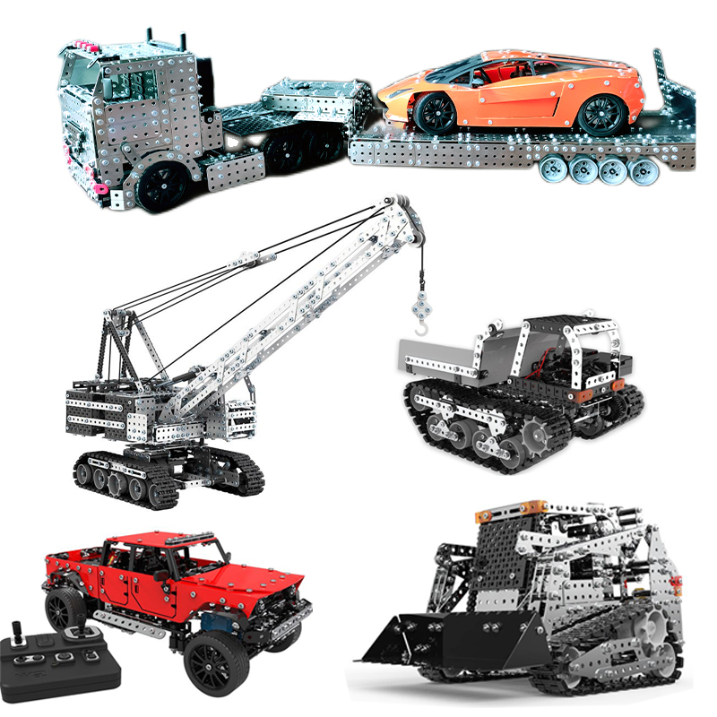 Kids Outdoor Digger - Alloy RC Crawler Excavation Model City
