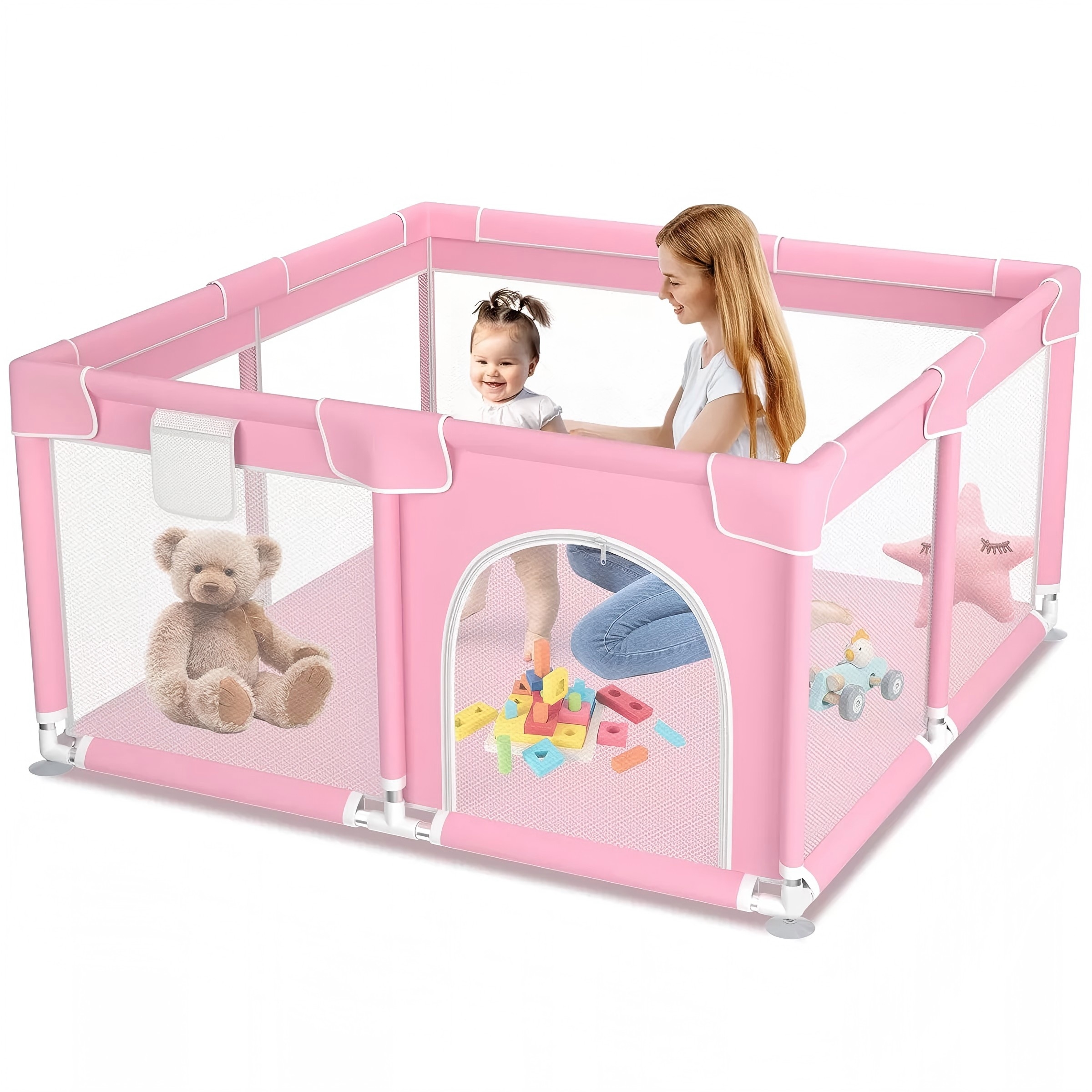 Baby Playpen, Extra Large Play - Kids Outdoor Fence avis et prix