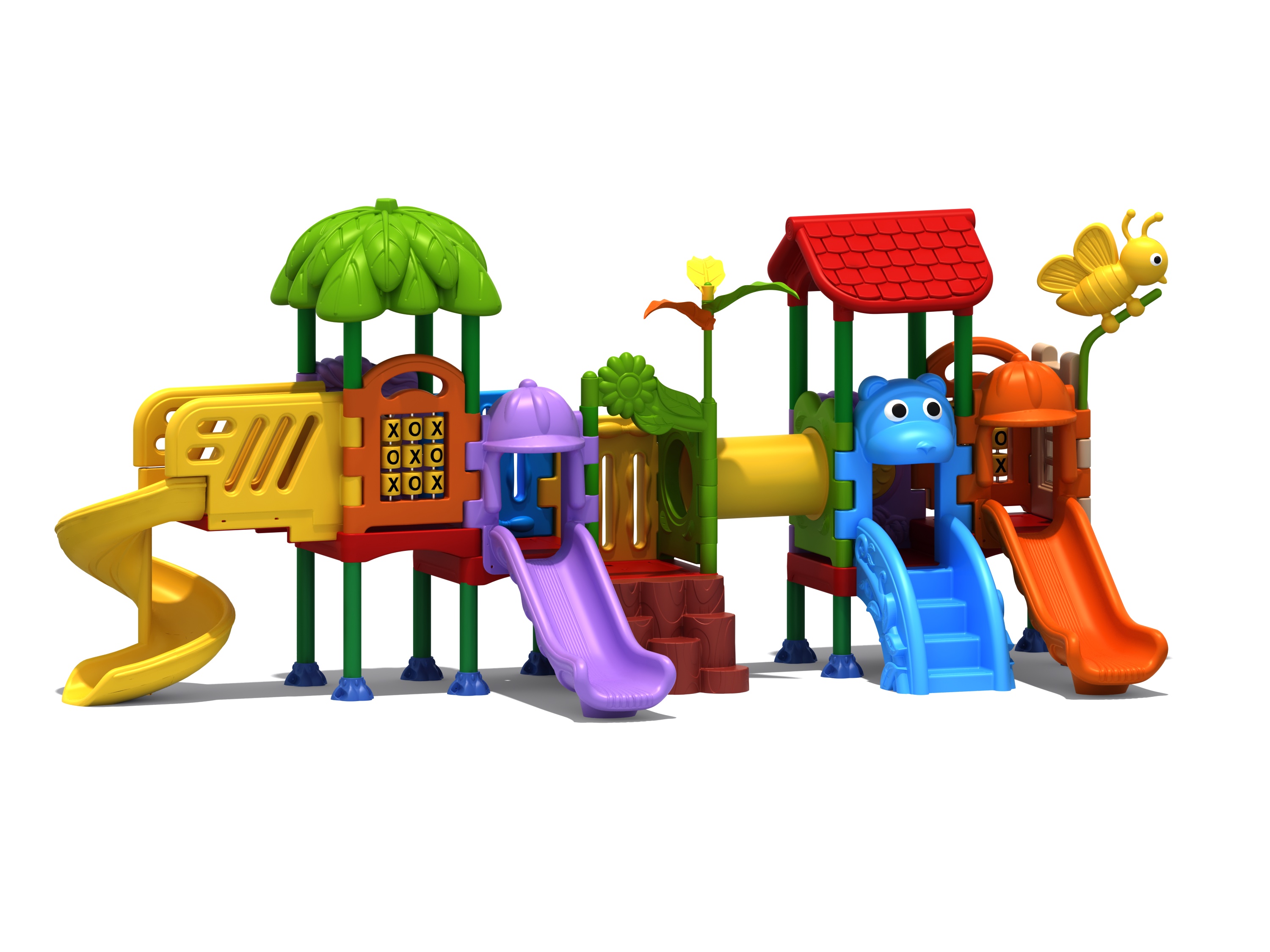 KID Playground Playhouse Sets  - Kids Outdoor Slide Set avis et prix