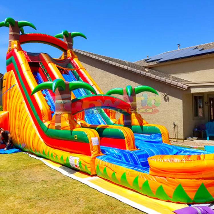 Commercial palm tree inflatabl - Kids Outdoor Treehouse avis et prix
