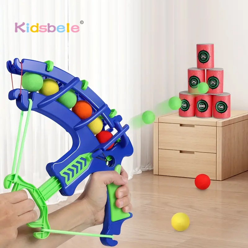 Foam Ball Shooting Toy Bow – S - Kids Outdoor Lounge Set avis et prix