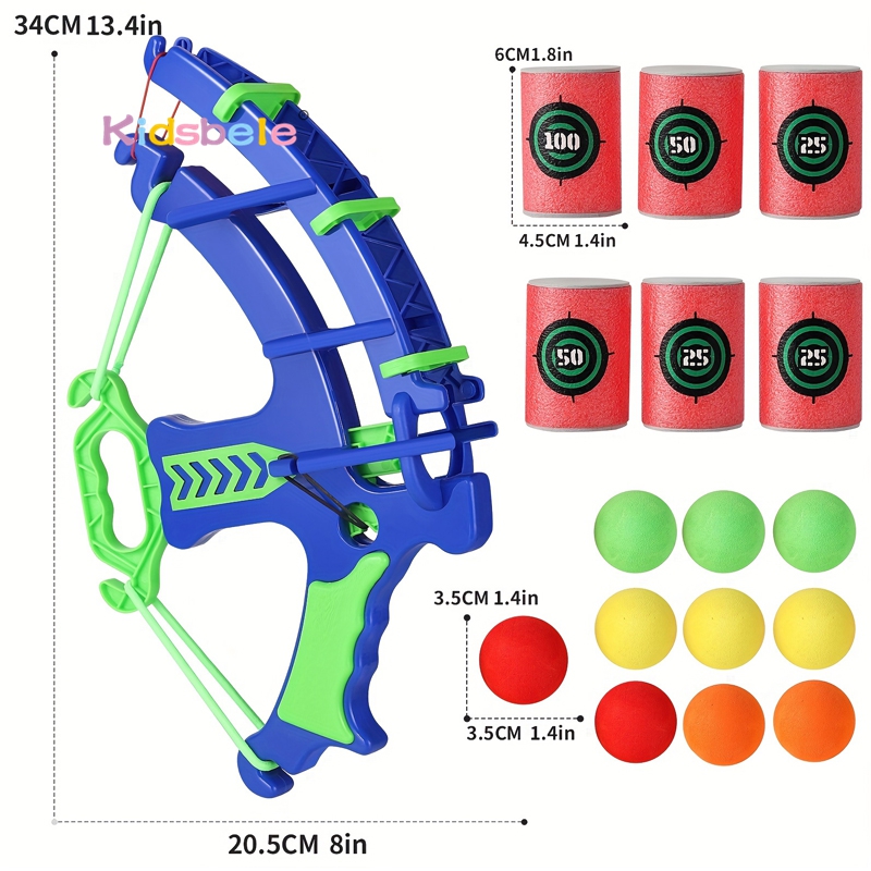 Foam Ball Shooting Toy Bow – S - Kids Outdoor Lounge Set avis et prix