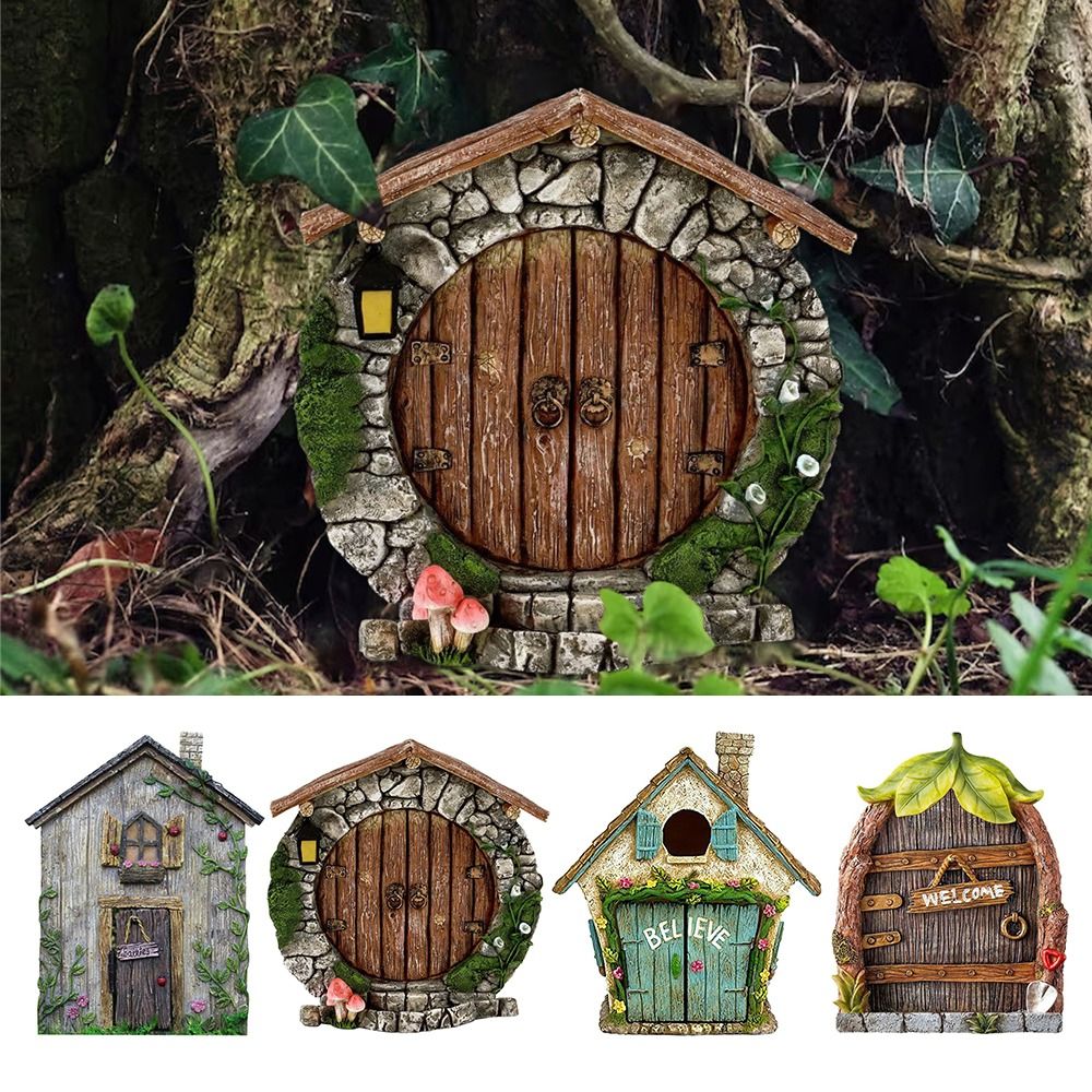 Engraved Design Wooden Miniatu - Kids Outdoor Fairy Garden avis et prix
