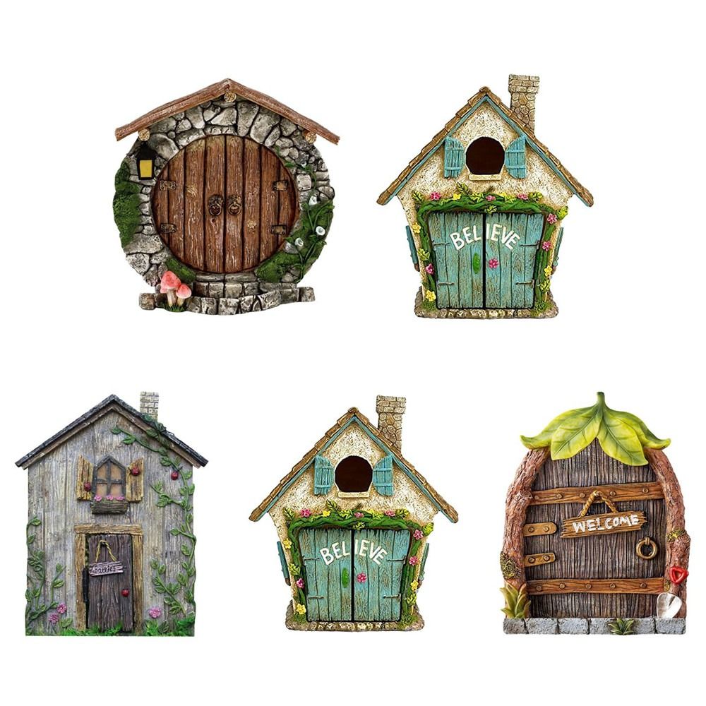 Engraved Design Wooden Miniatu - Kids Outdoor Fairy Garden avis et prix
