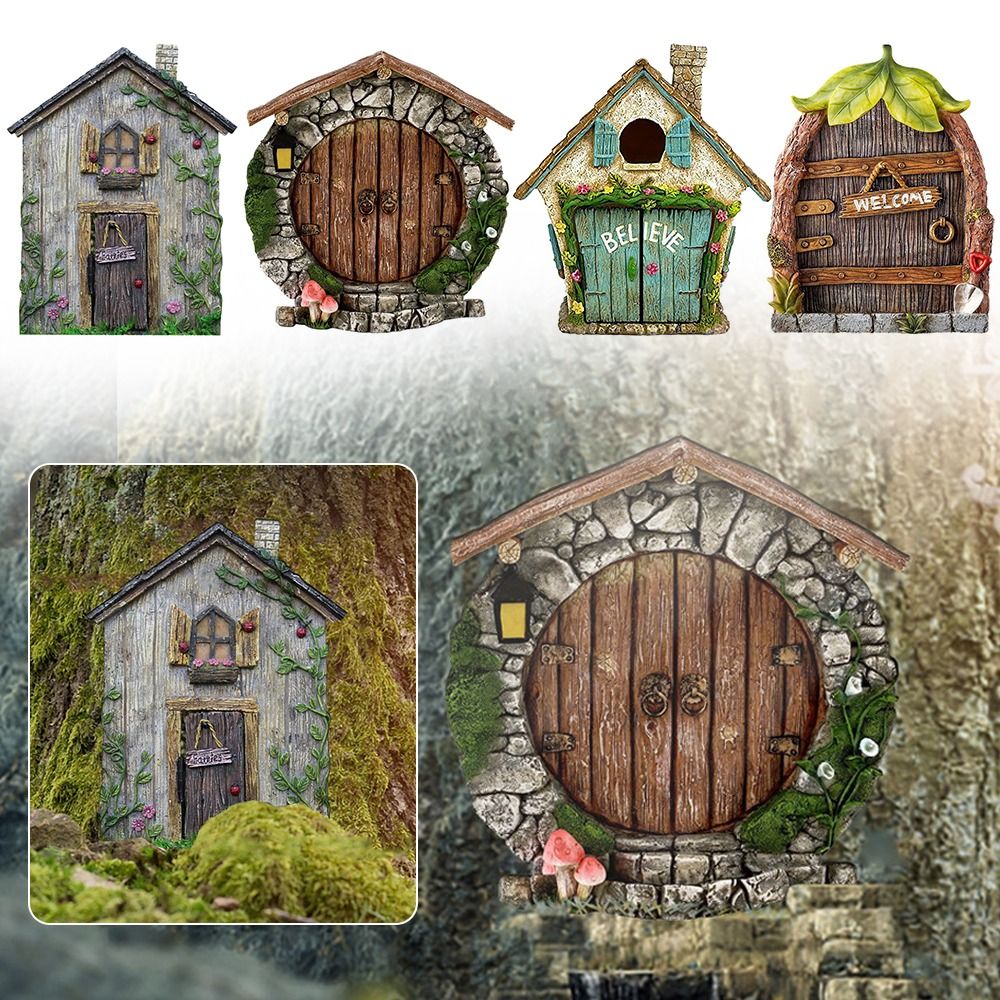 Engraved Design Wooden Miniatu - Kids Outdoor Fairy Garden avis et prix