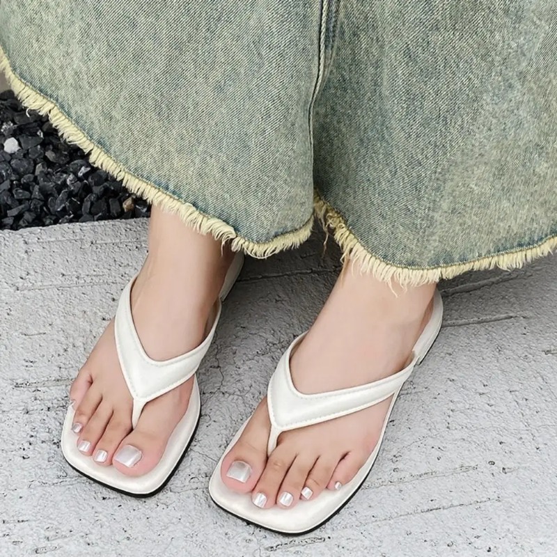 Women Solid Square Toe Flip Fl - Outdoor Kid avis et prix