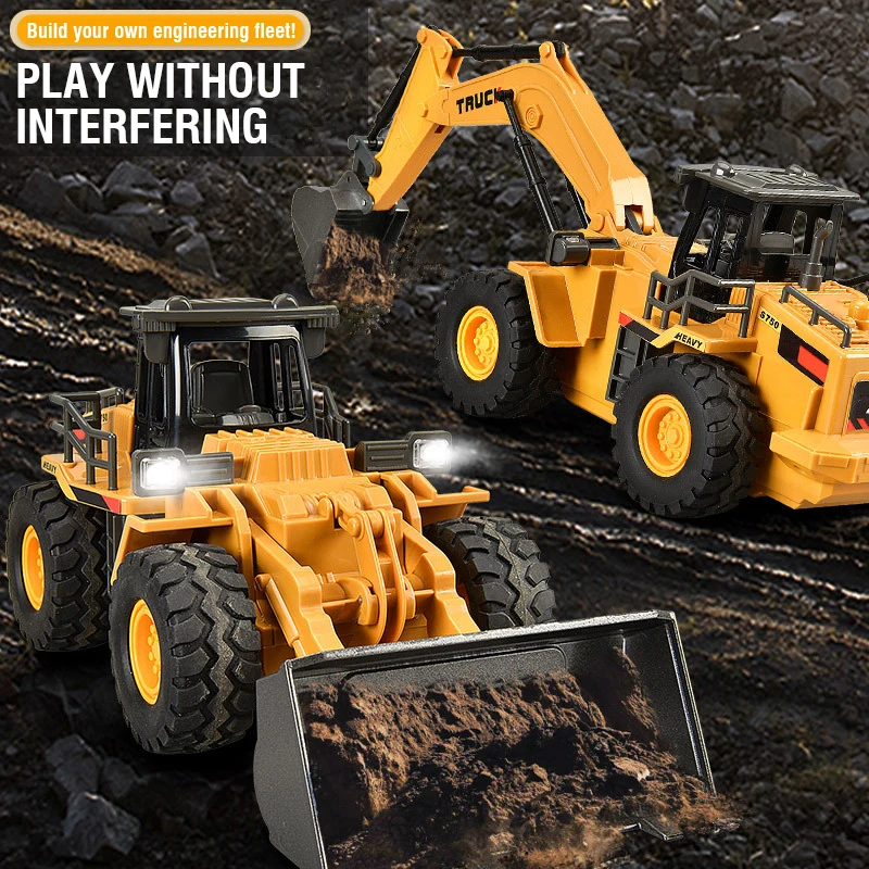 2.4G Alloy Remote Control Exca - Kids Outdoor Digger avis et prix