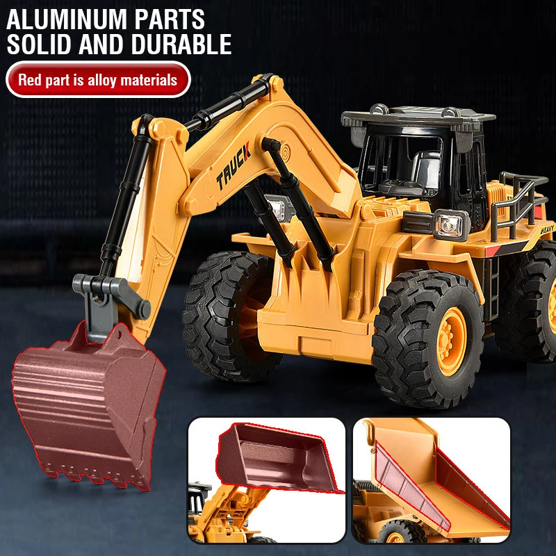 2.4G Alloy Remote Control Exca - Kids Outdoor Digger avis et prix
