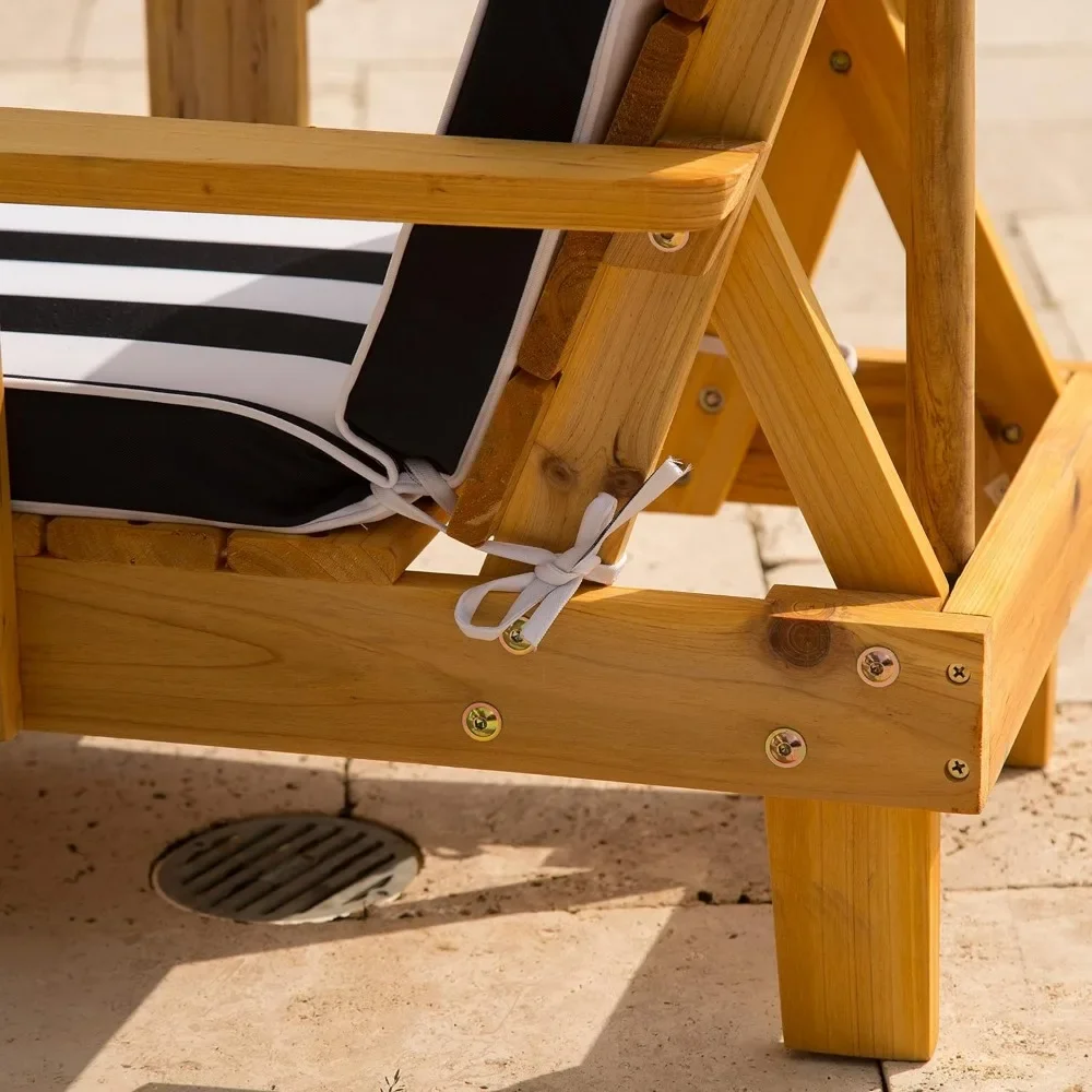 t Outdoor Wooden Chaise Lounge - Kids Outdoor Lounge Furniture avis et prix