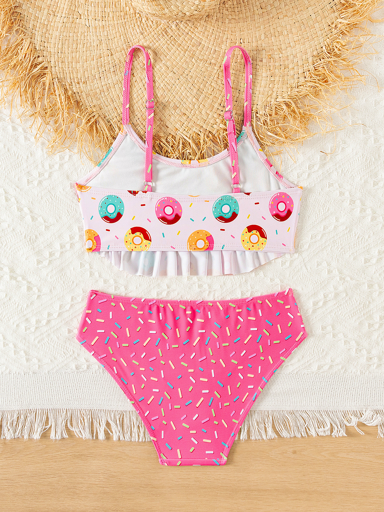 Donut Print Ruffle Girls 2 Pie - Outdoor Kid avis et prix