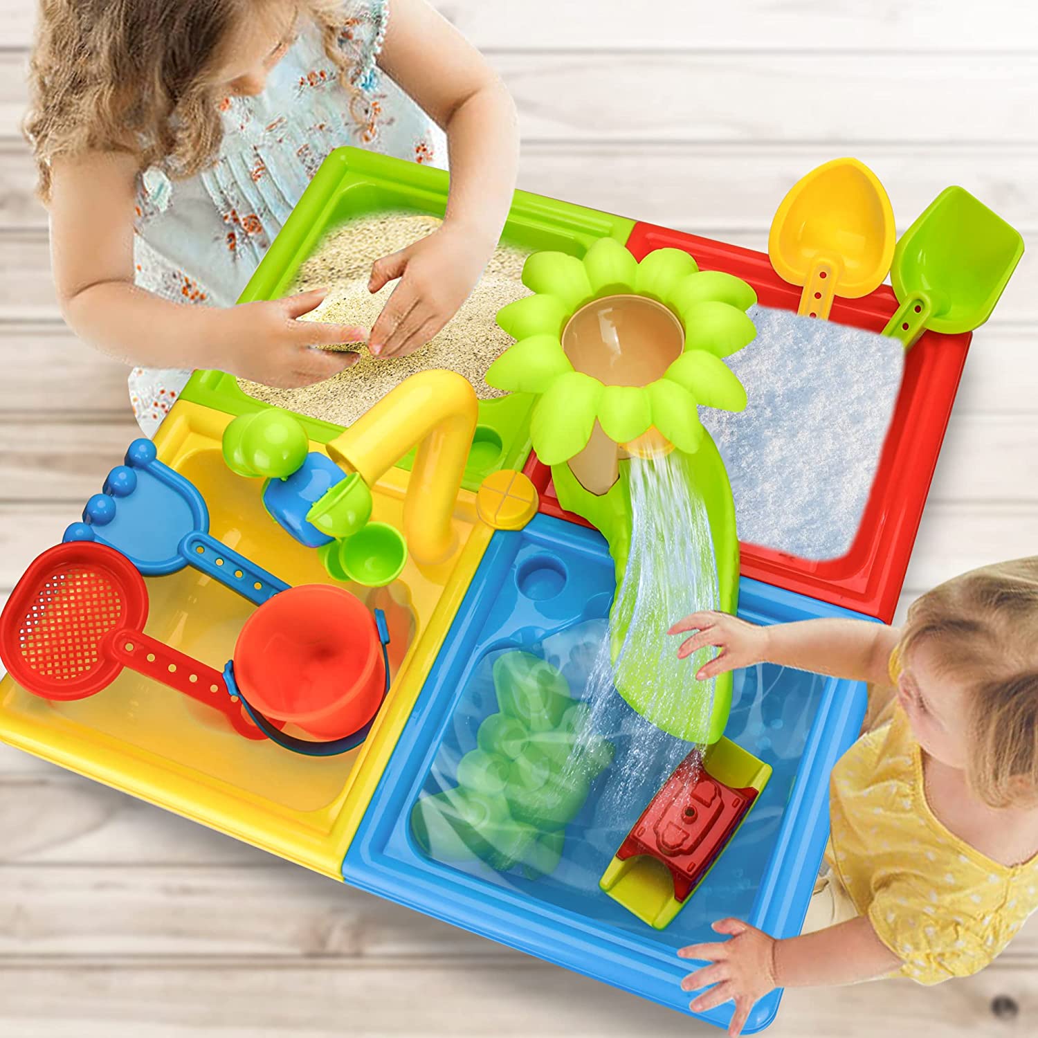 Beach Table Sand Play Toys Chi - Kids Outdoor Water Table avis et prix