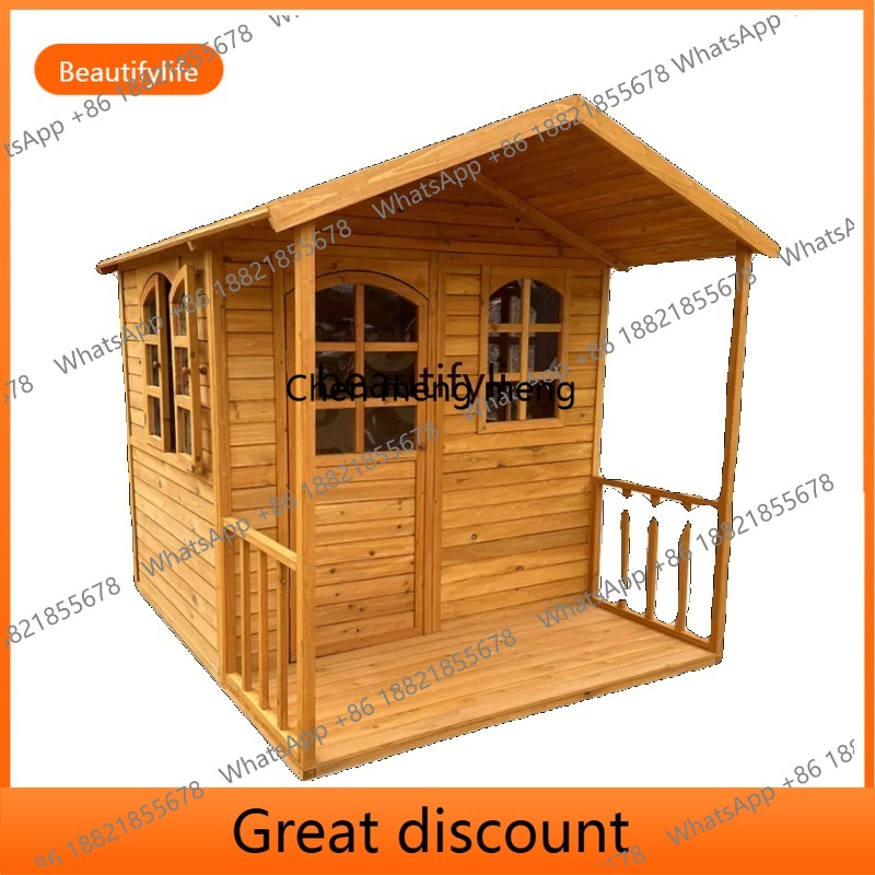 Wooden Kids Play House Large O - Kids Outdoor Treehouse avis et prix