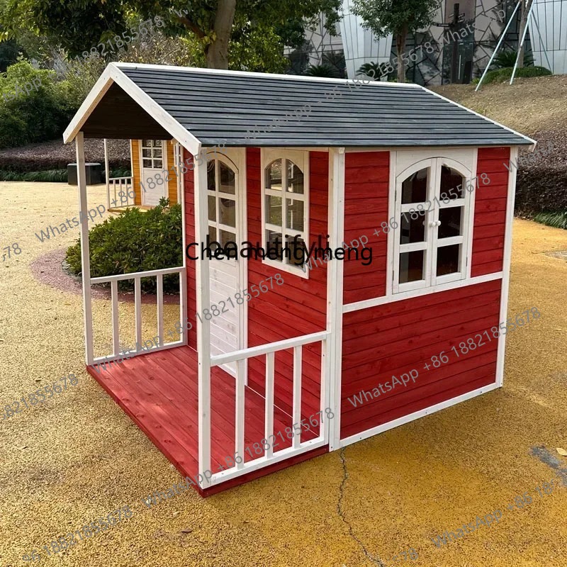 Wooden Kids Play House Large O - Kids Outdoor Treehouse avis et prix