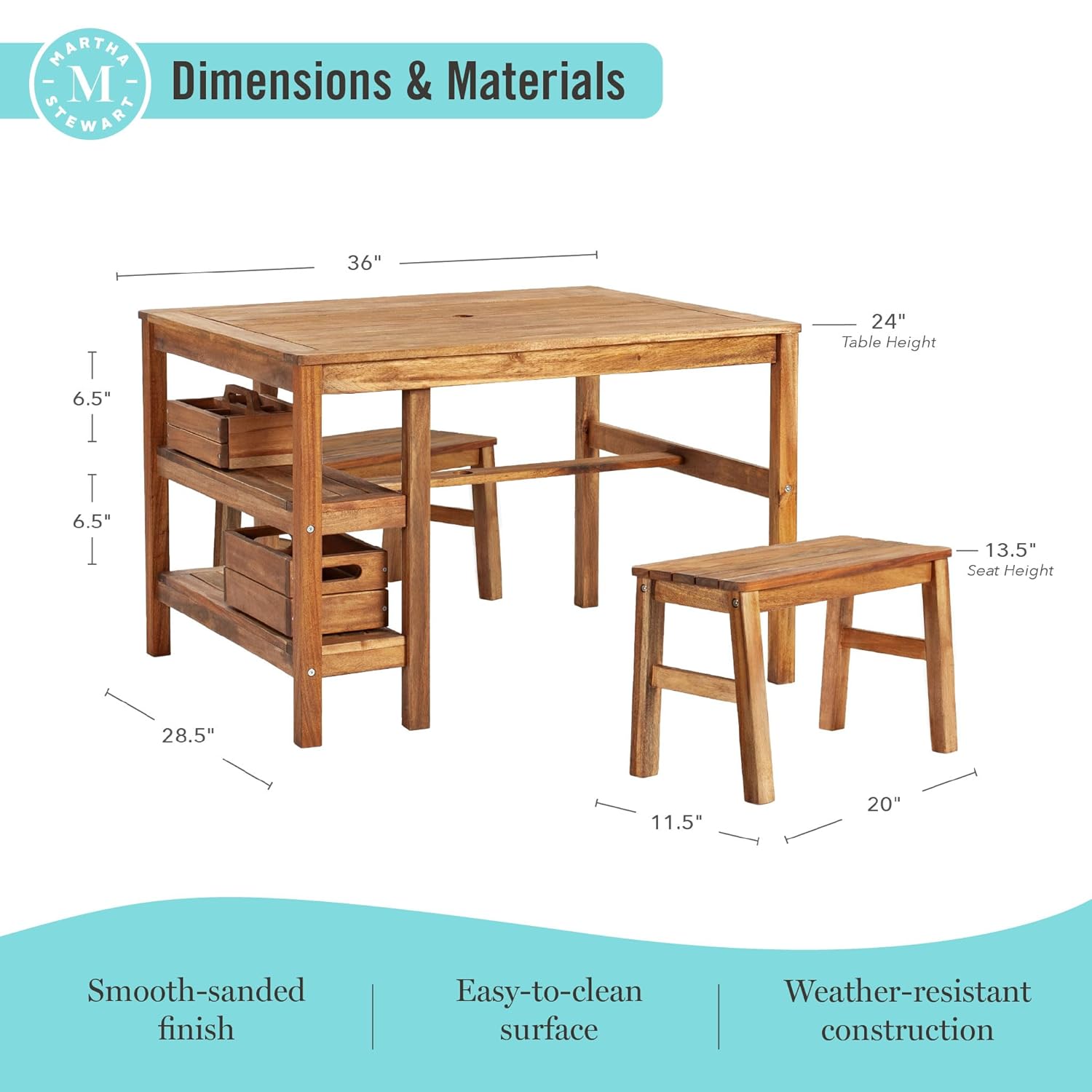 Kids Outdoor Table & Bench Set - Kids Outdoor Play Table avis et prix