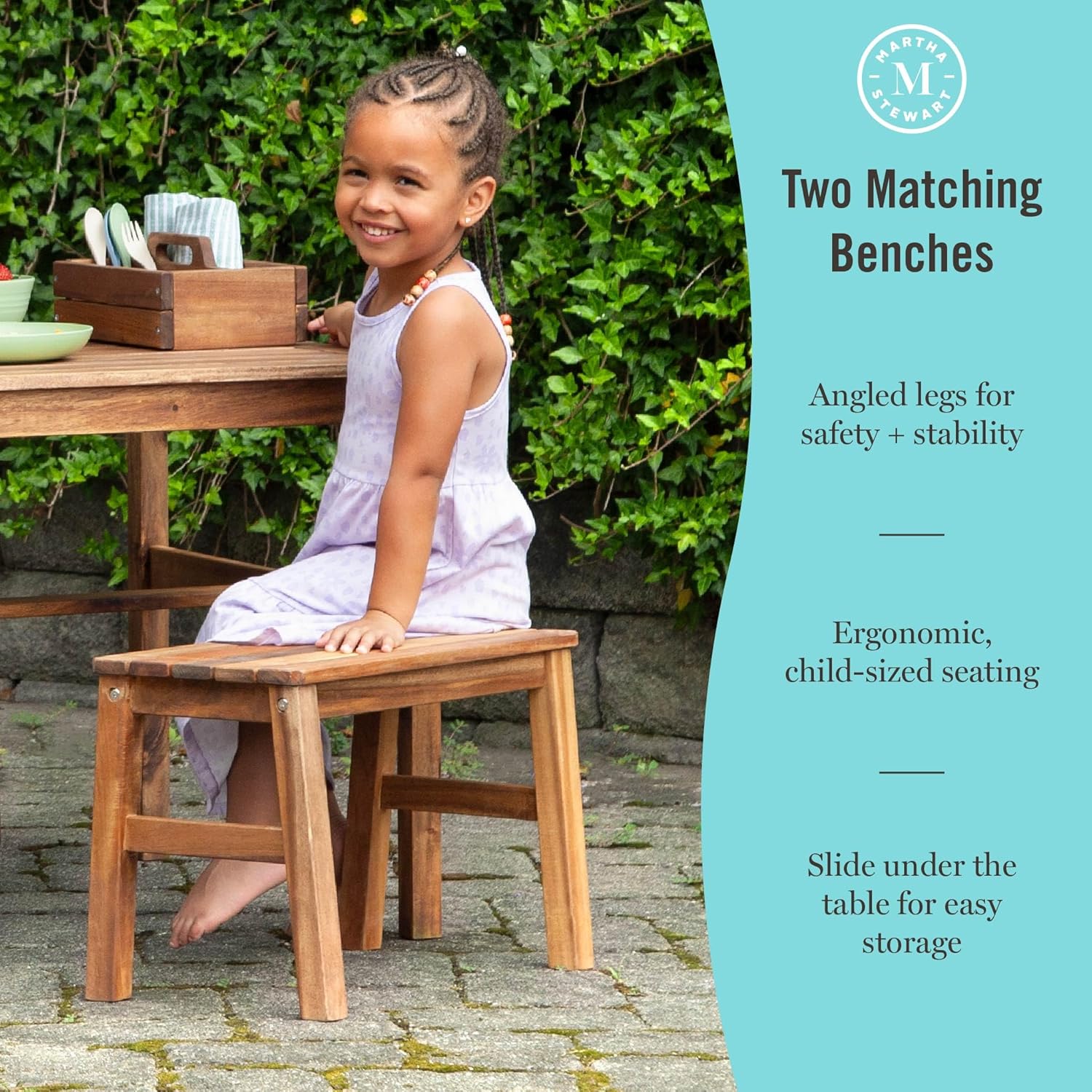 Kids Outdoor Table & Bench Set - Kids Outdoor Play Table avis et prix