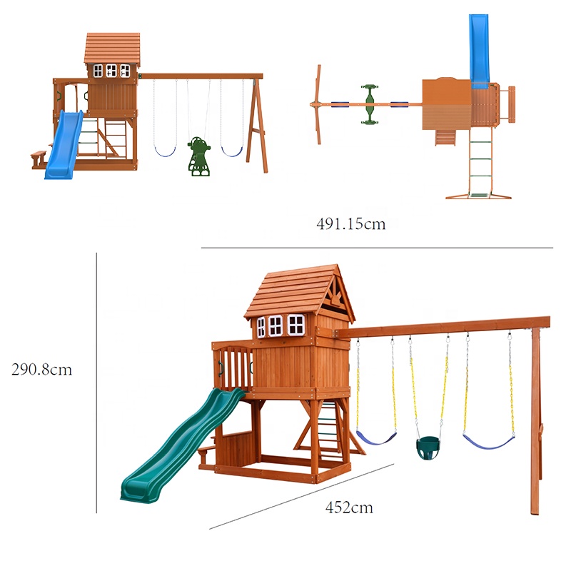 Large Outdoor Amusement Equipm - Kids Outdoor Swing avis et prix