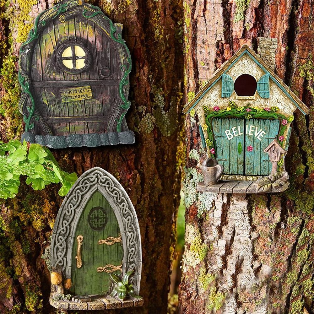 Engraved Design Wooden Miniatu - Kids Outdoor Fairy Garden avis et prix