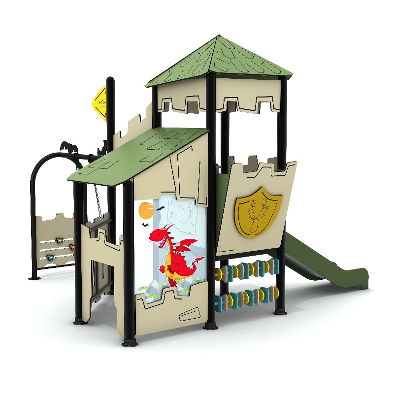 Wooden Outdoor Playground Set  - Kids Outdoor Climbing Structure avis et prix