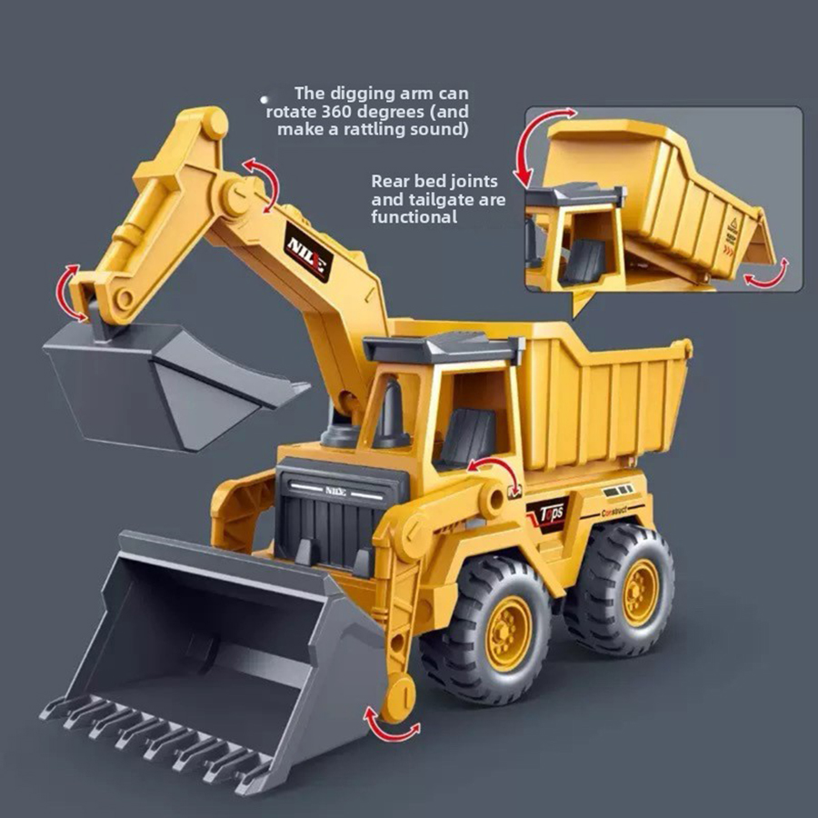 1pcs Excavator Truck Model Toy - Kids Outdoor Excavator avis et prix