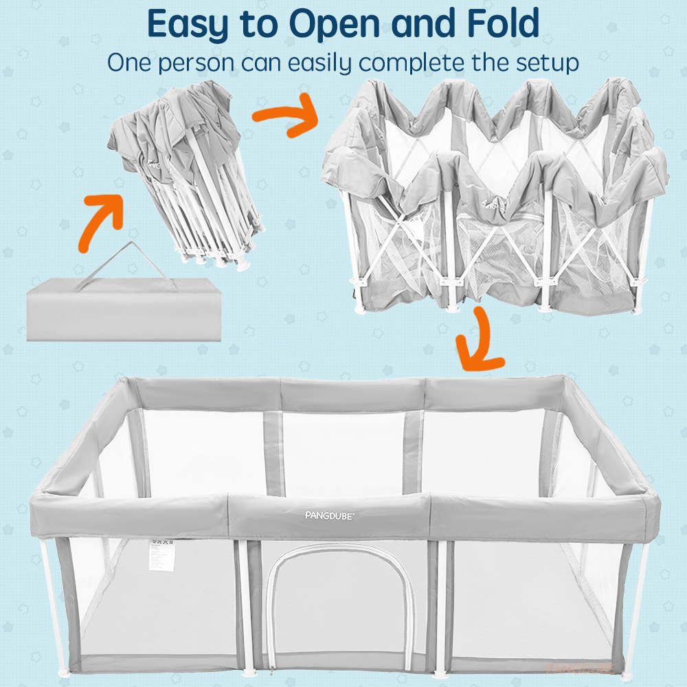 PANGDUBE Easy Folding Hildren' - Kids Outdoor Fence avis et prix
