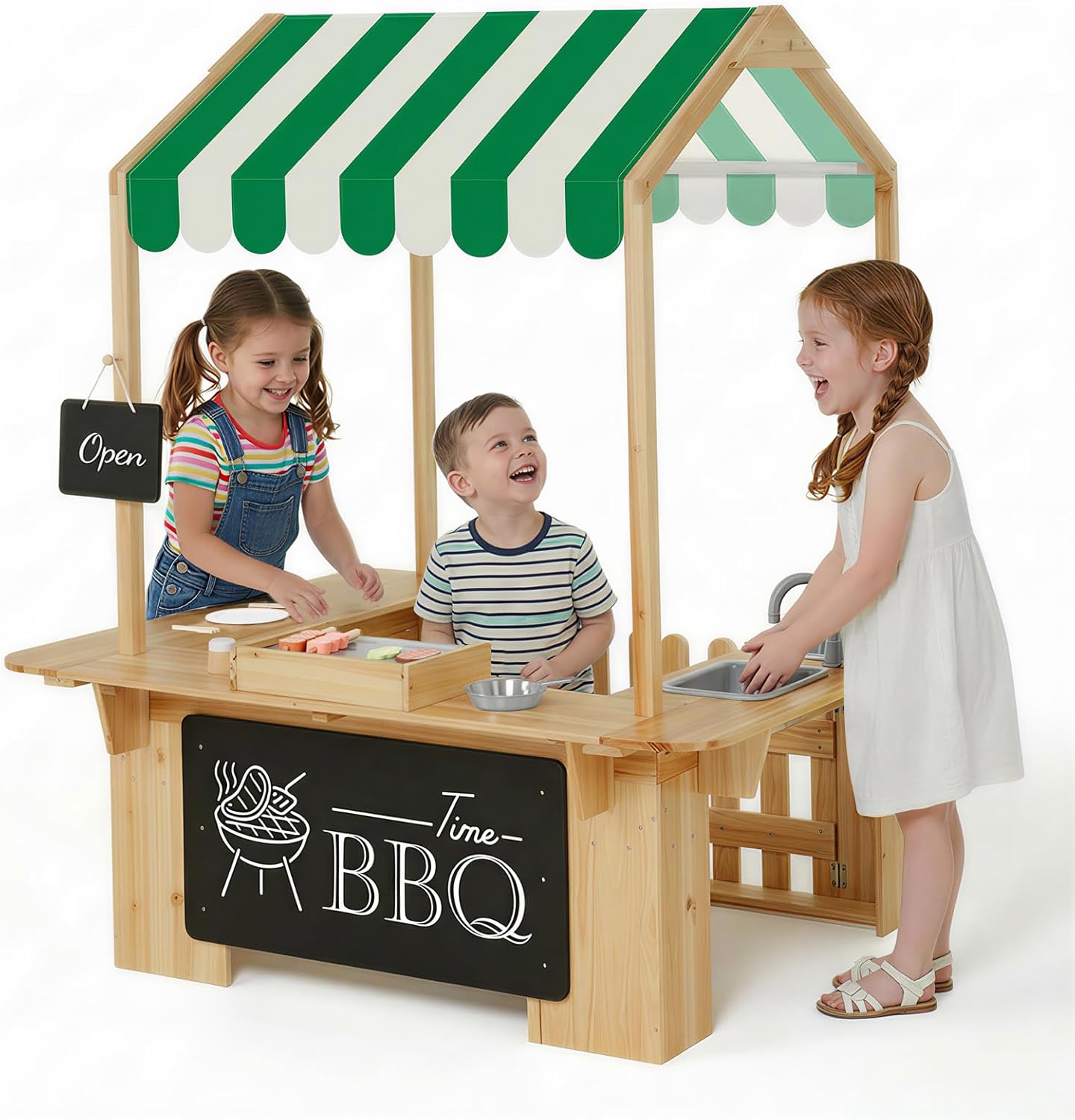 Kids Outdoor Playhouse, Mud Ki - Kids Outdoor Bbq avis et prix