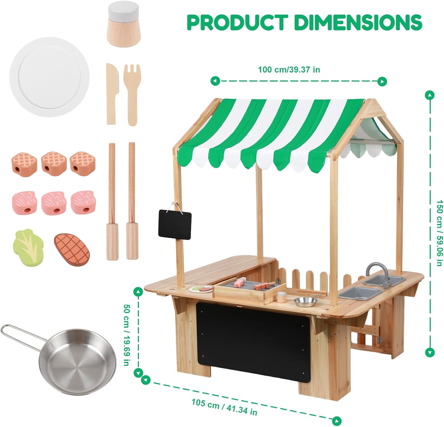 Kids Outdoor Playhouse, Mud Ki - Kids Outdoor Bbq avis et prix