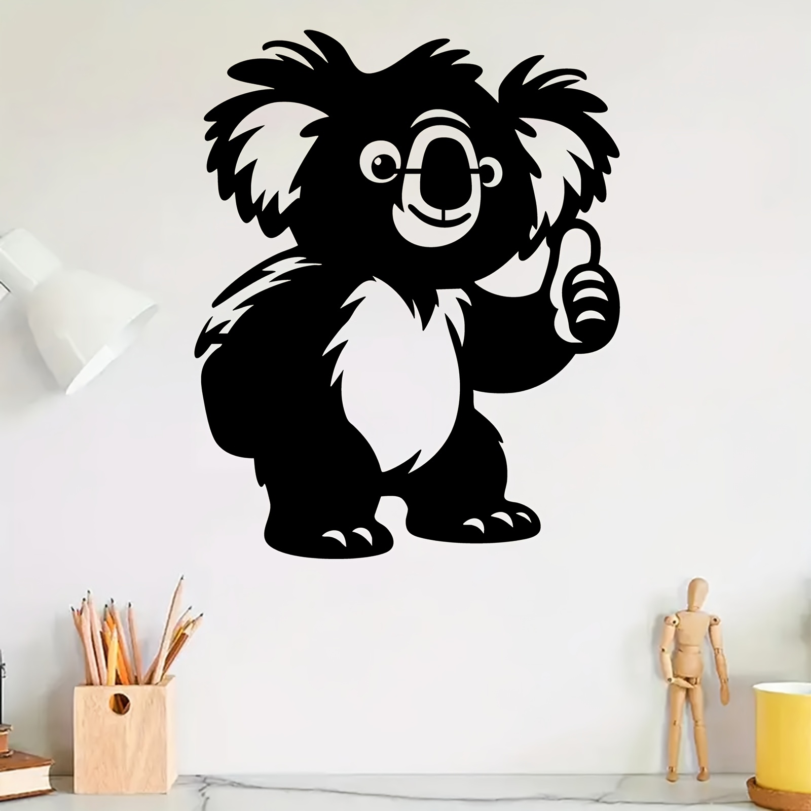 1PC Cute Koala Aluminum Metal  - Kids Outdoor Fence avis et prix