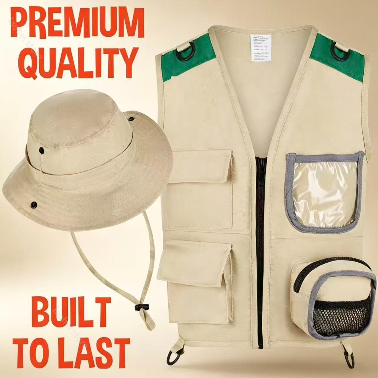 Kids Explorer Vest and Hat Cos - Kids Outdoor Hat avis et prix