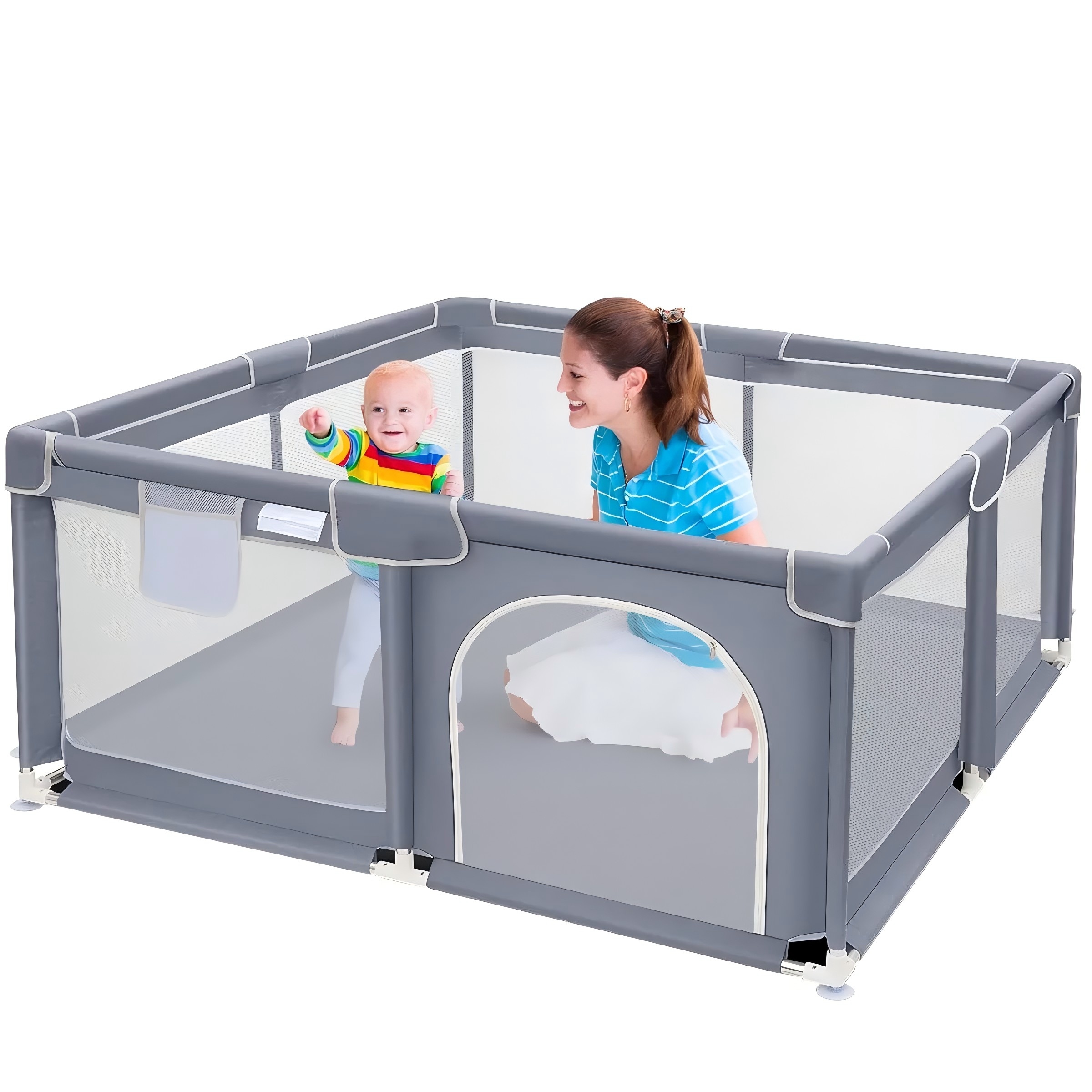 Baby Playpen, Extra Large Play - Kids Outdoor Fence avis et prix