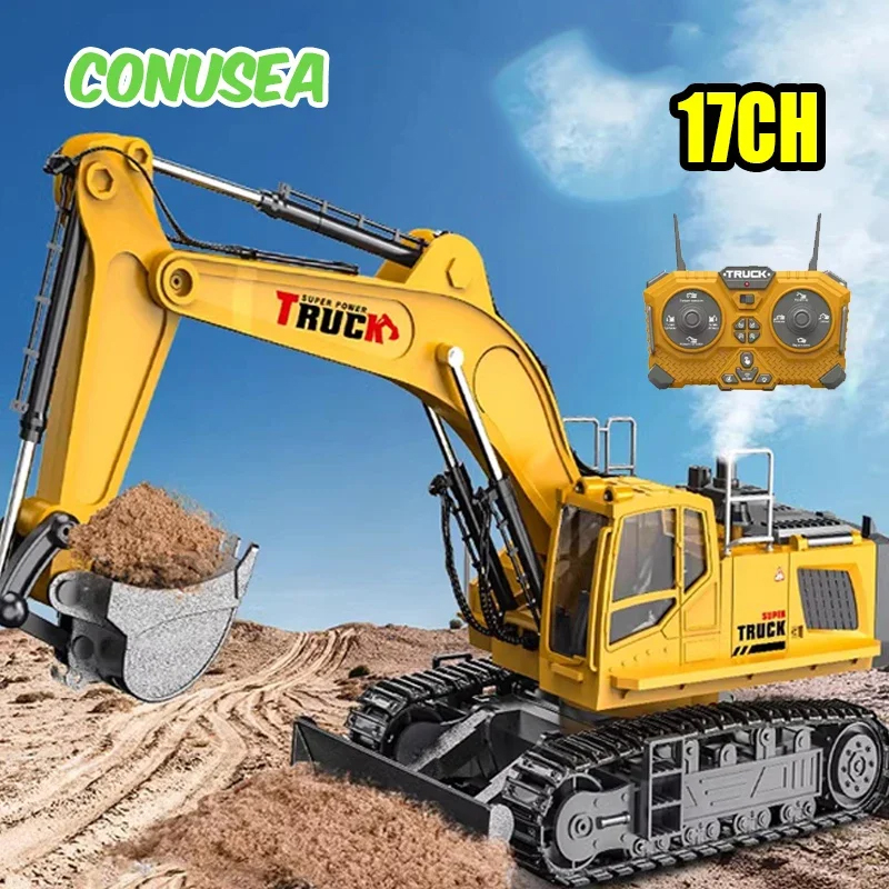 Rc Excavator Cars Trucks Alloy - Kids Outdoor Digger avis et prix
