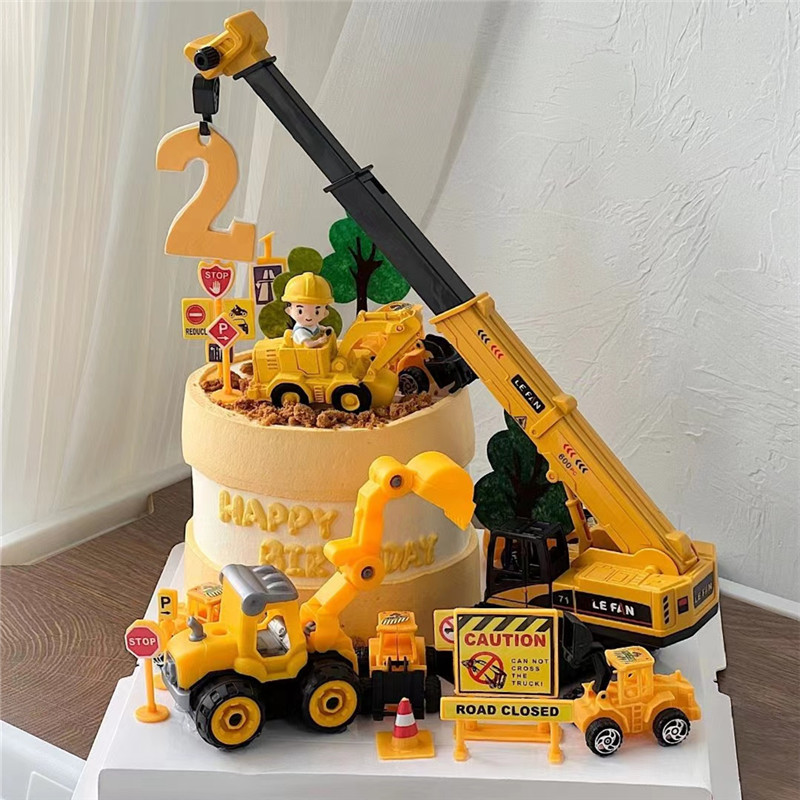 Excavator Crane Tractor Cake T - Kids Outdoor Digger avis et prix