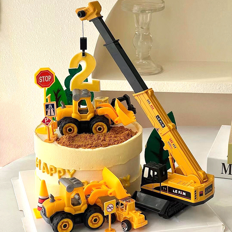 Excavator Crane Tractor Cake T - Kids Outdoor Digger avis et prix