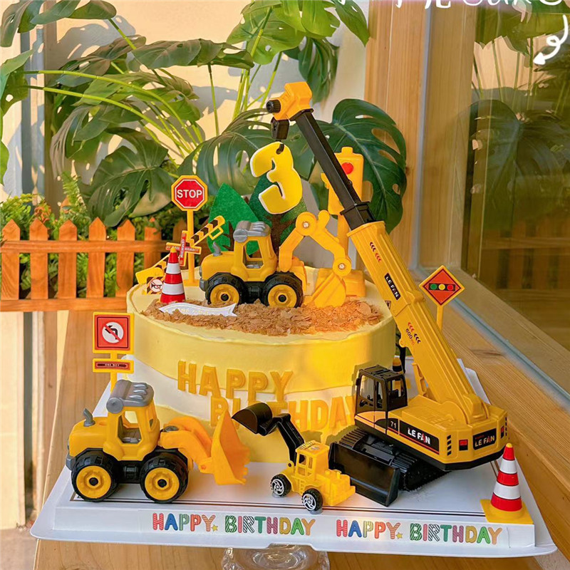 Excavator Crane Tractor Cake T - Kids Outdoor Digger avis et prix
