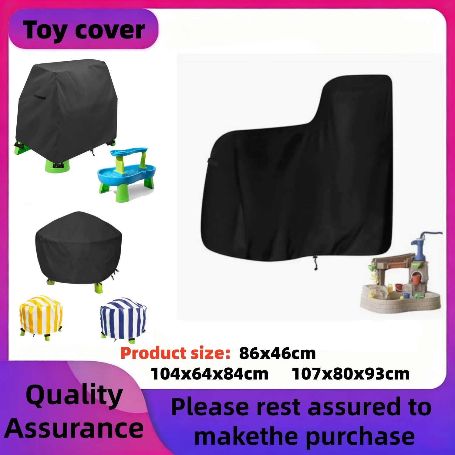 Kids Water Table Cover Fit Rai - Kids Outdoor Water Table avis et prix