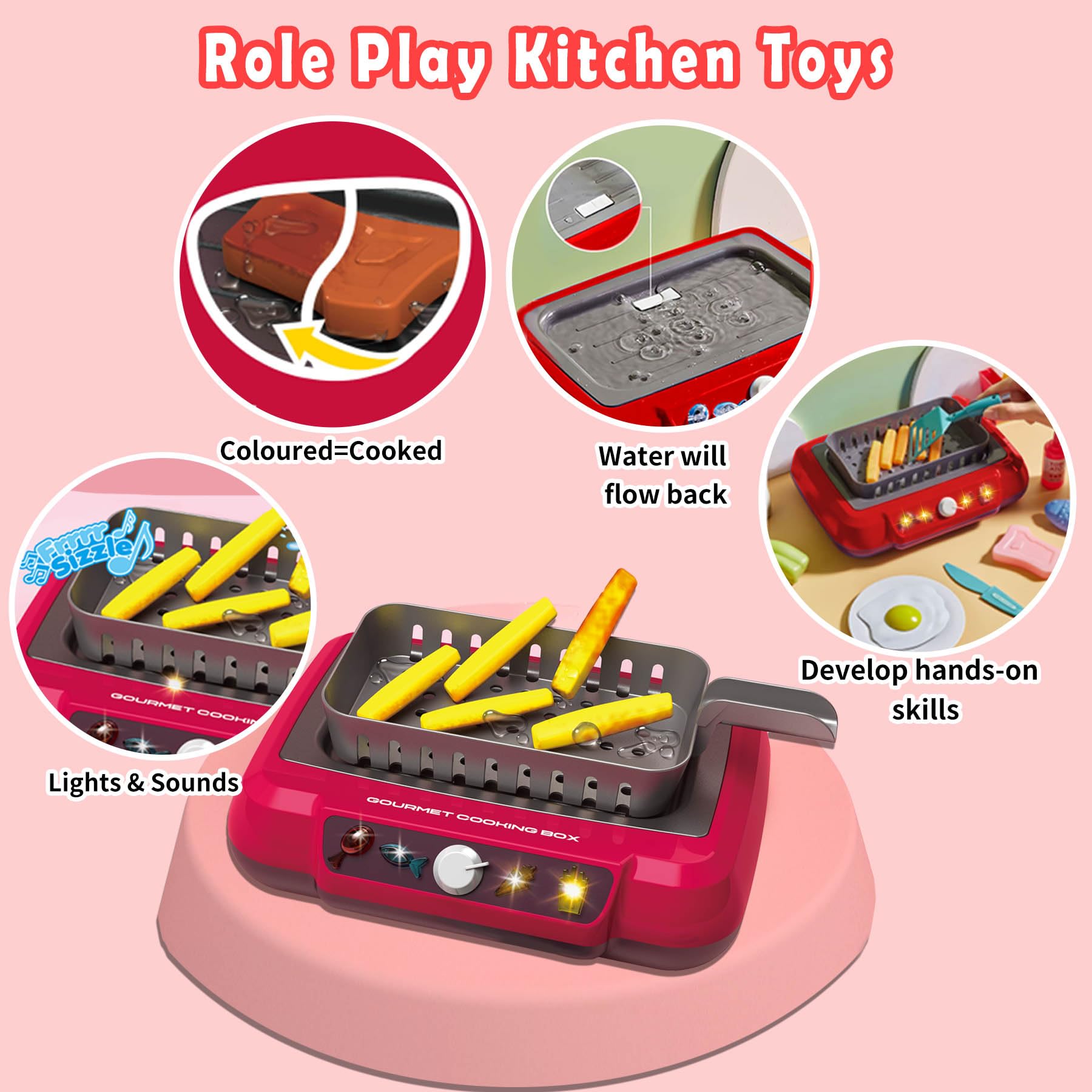 20Pcs DIY Kitchen Cooking Toy  - Kids Outdoor Bbq avis et prix