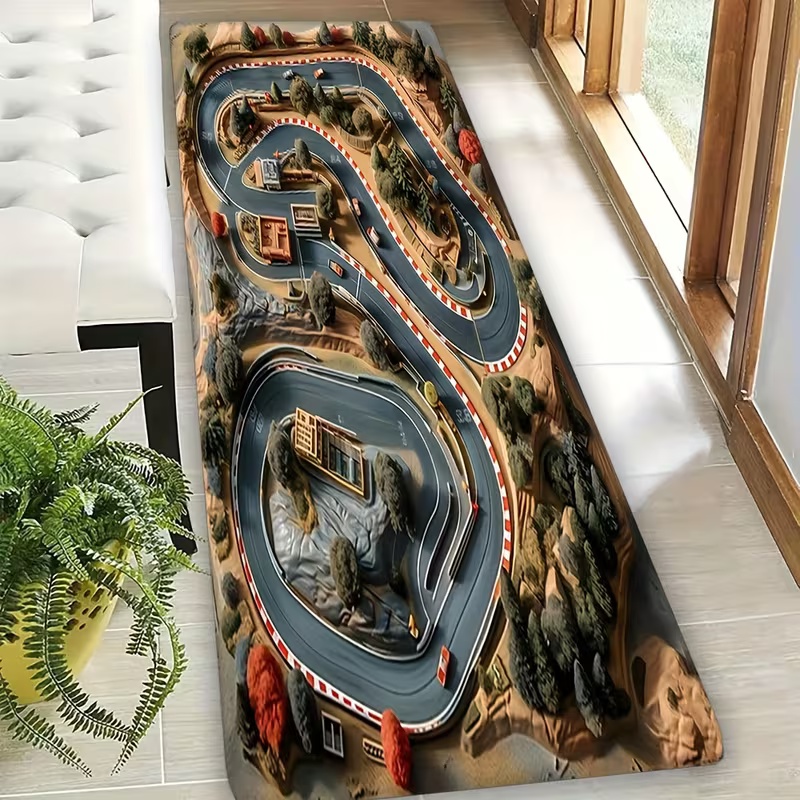 3D Racing Track Play Mat Color - Kids Outdoor Treehouse avis et prix