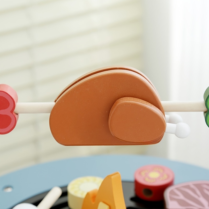 Wooden Barbecue Playset For Ki - Kids Outdoor Bbq avis et prix