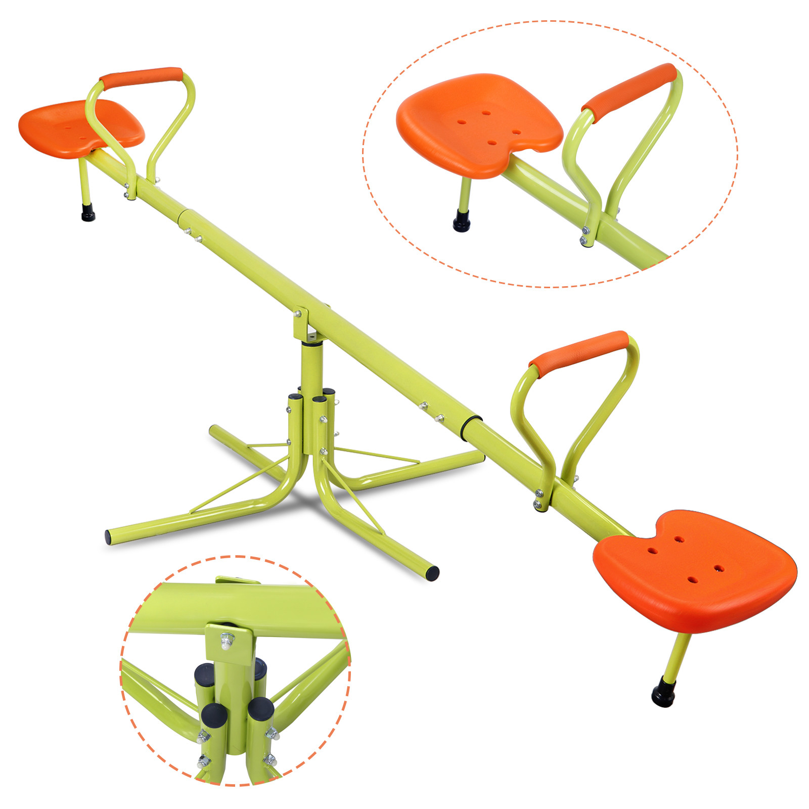 Rotation Outdoor Kids Seesaw 3 - Kids Outdoor Swing avis et prix