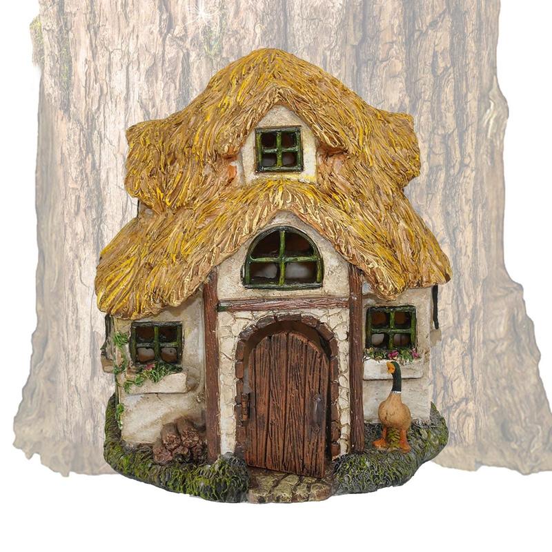 Fairy Garden House Wooden Tree - Kids Outdoor Fairy Garden avis et prix