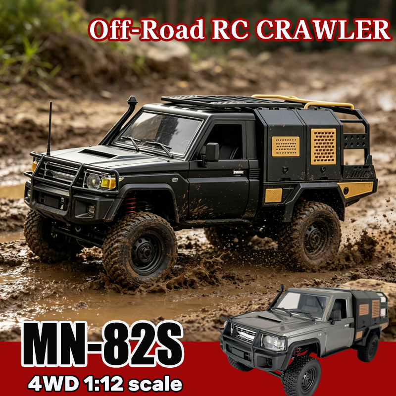 RC Crawler MN82S 1/12 Full Sca - Kids Outdoor Climbing Structure avis et prix