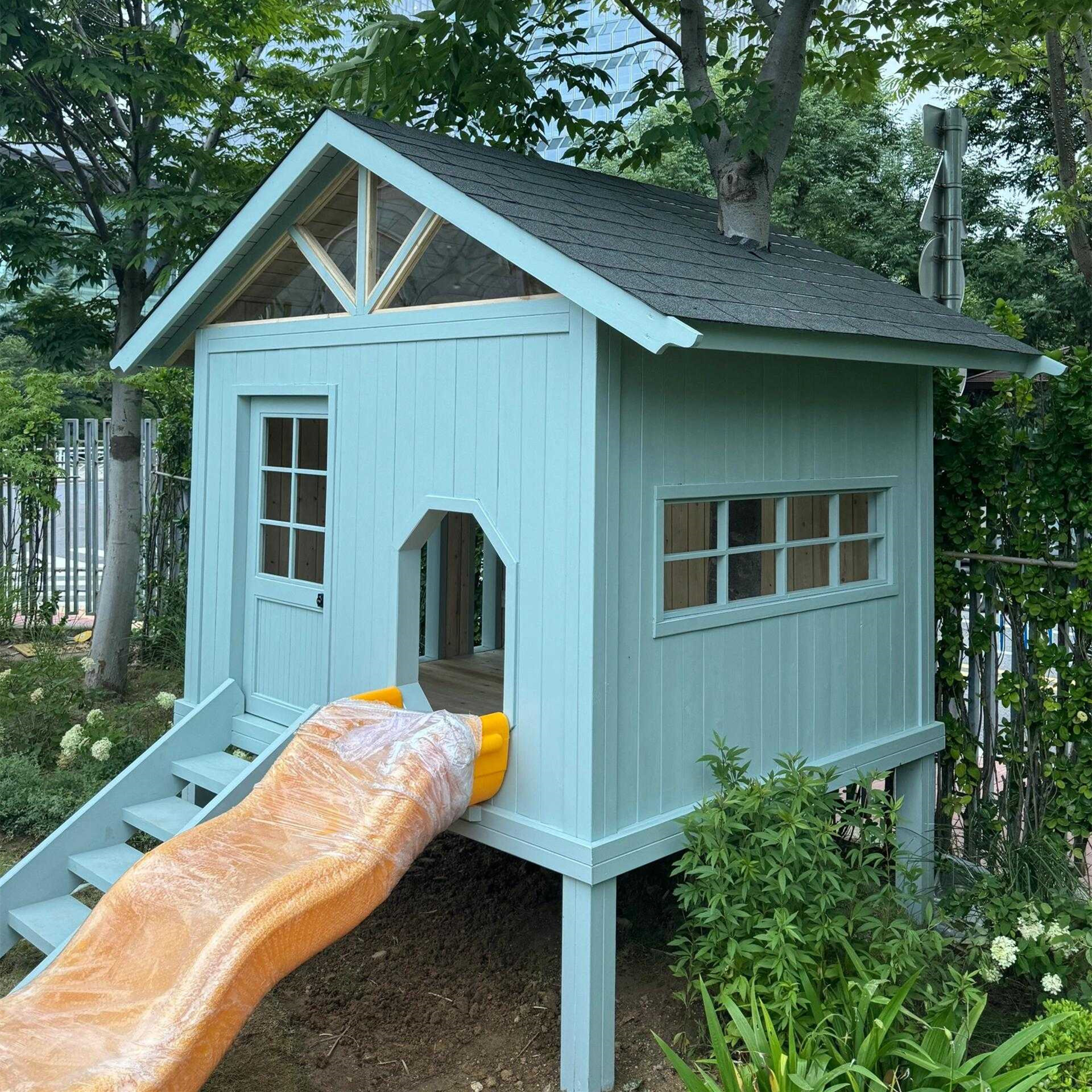 Kindergarten Playhouse Outdoor - Kids Outdoor Furniture avis et prix
