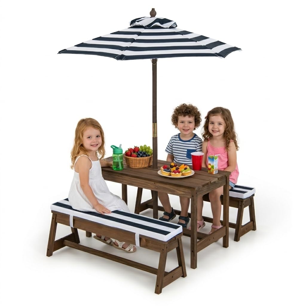 Height Adjustable Wooden Kids  - Kids Outdoor Furniture avis et prix