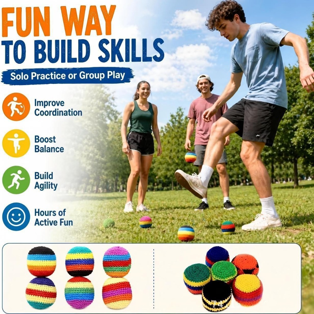 New Soft Footbag Hack Sandbag  - Outdoor Kid avis et prix