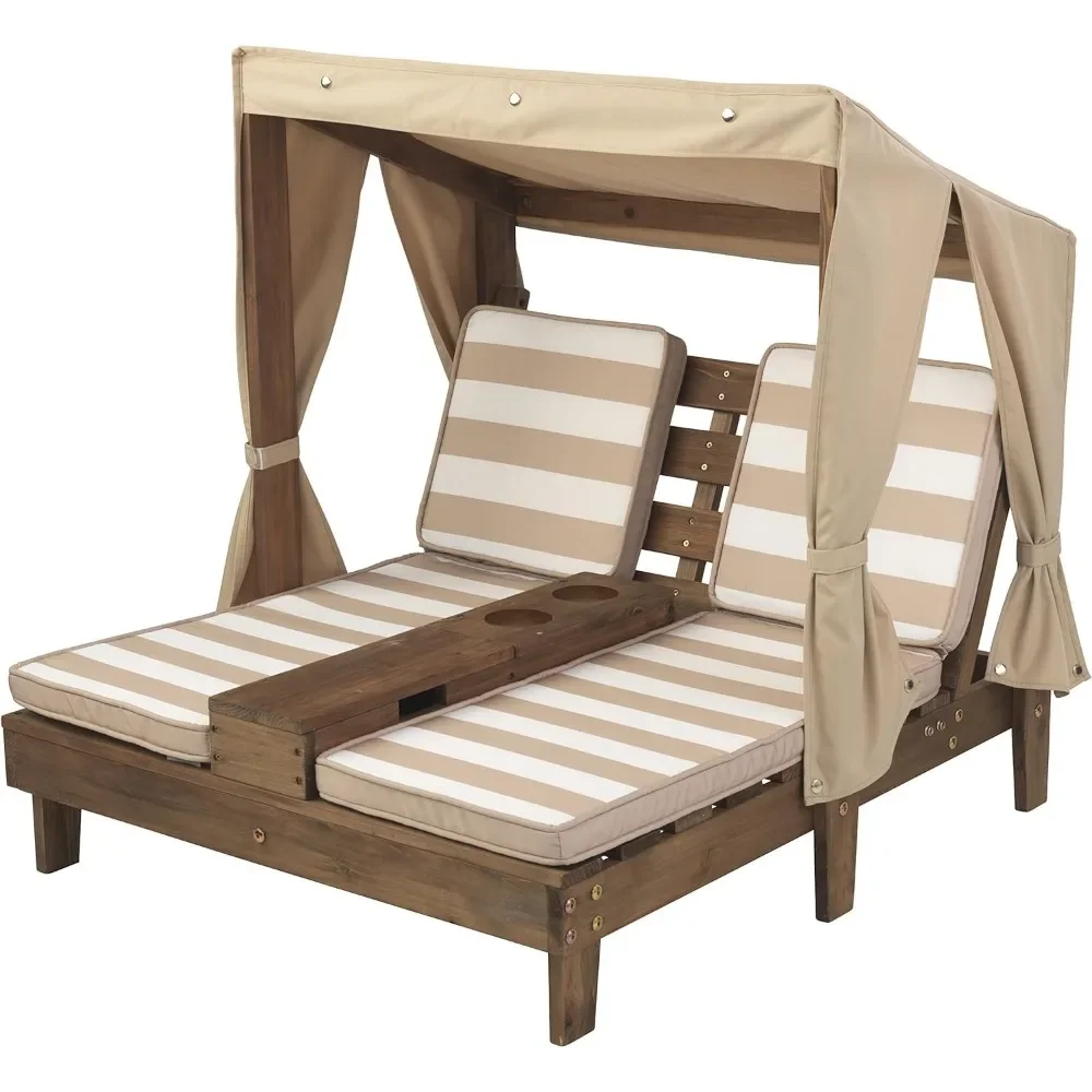 # Hot Wooden Outdoor Double Fo - Kids Outdoor Lounge Furniture avis et prix