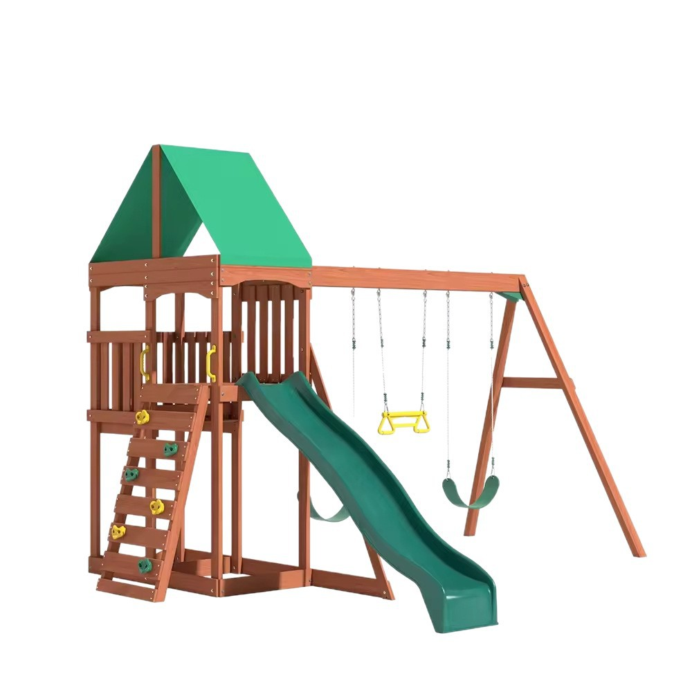 Children Swing Kids Wooden Gar - Kids Outdoor Furniture avis et prix