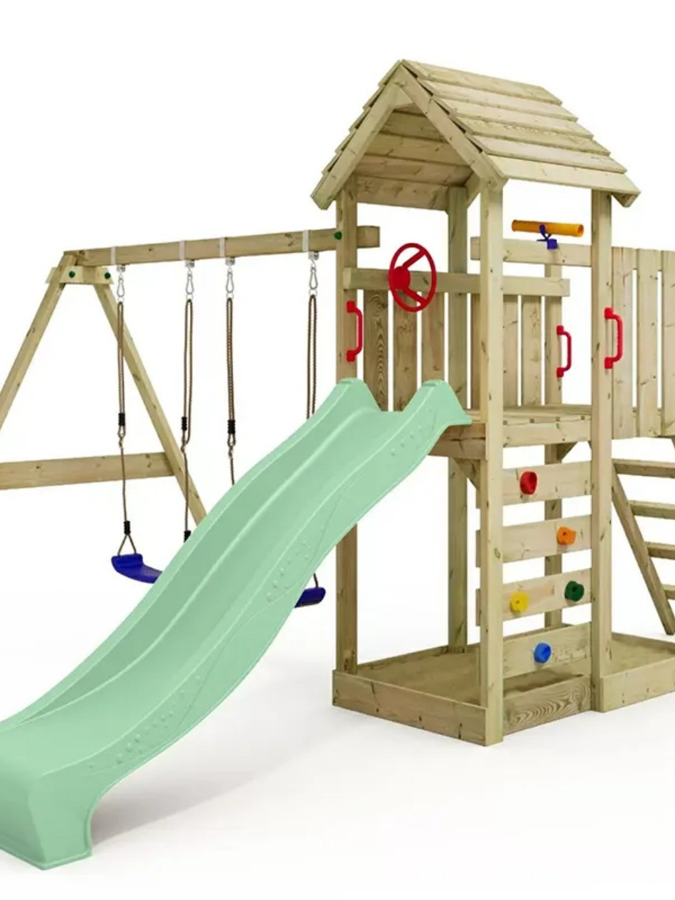 Children Swing Kids Wooden Gar - Kids Outdoor Furniture avis et prix
