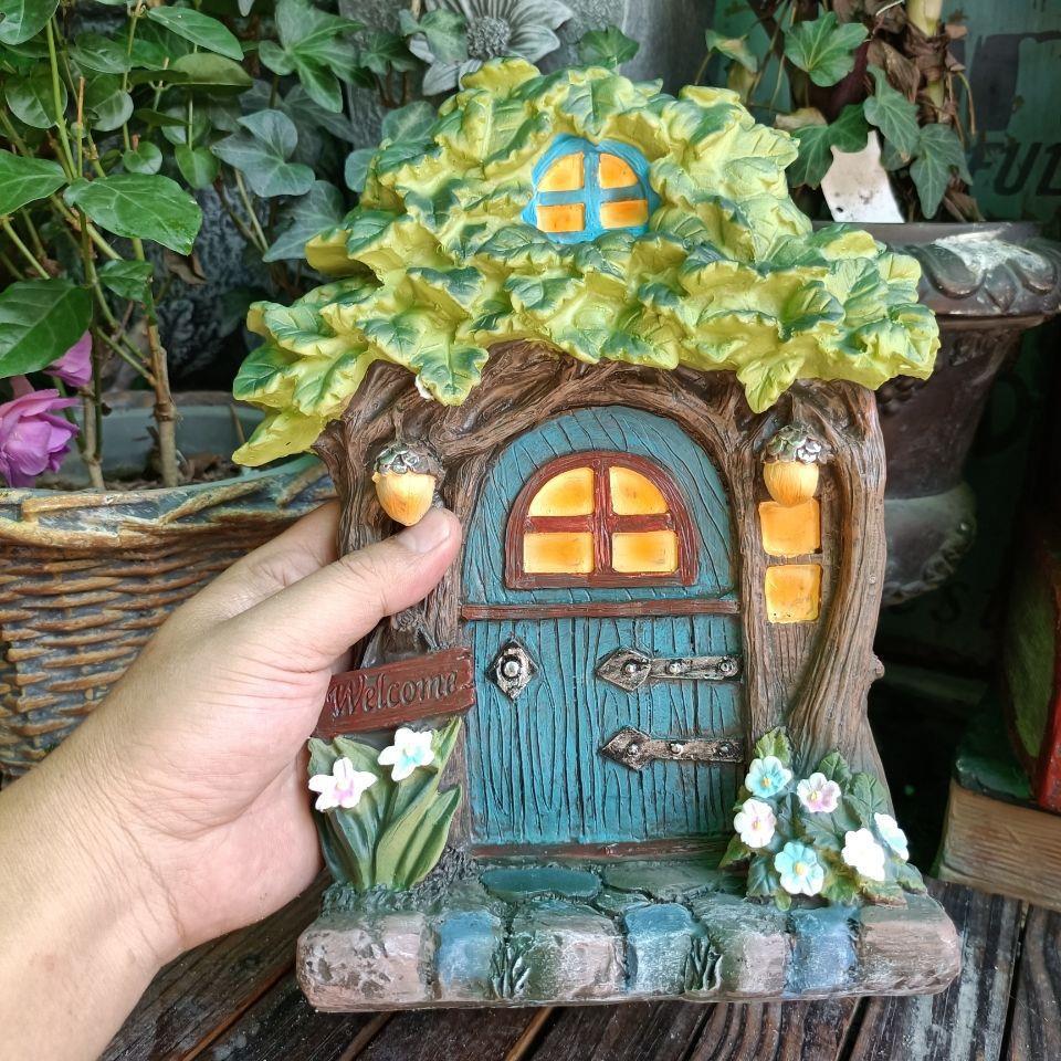 Wooden Miniature Fairy Gnome E - Kids Outdoor Fairy Garden avis et prix