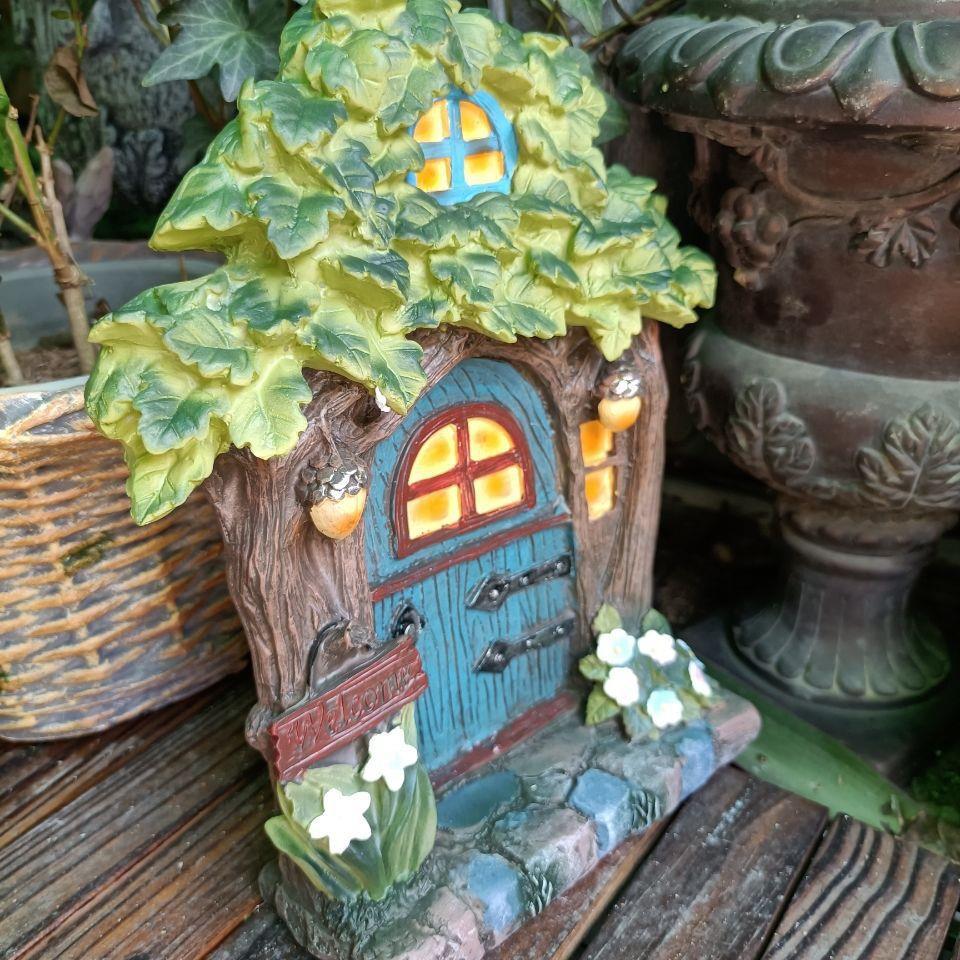 Wooden Miniature Fairy Gnome E - Kids Outdoor Fairy Garden avis et prix