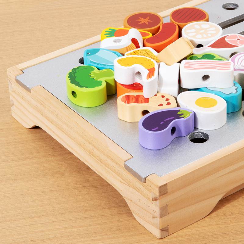 Children's Wooden Imitation Ba - Kids Outdoor Bbq avis et prix